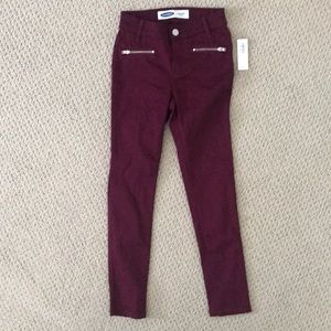 BRAND NEW NEVER WORN with tags Old Navy girls size 8 Ballerina jeggings